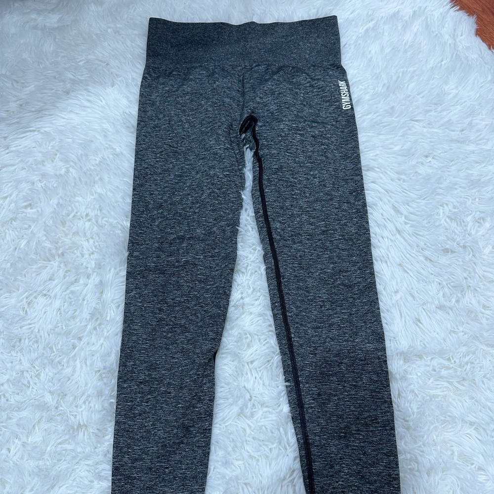 Gymshark seamless leggings small dark grey